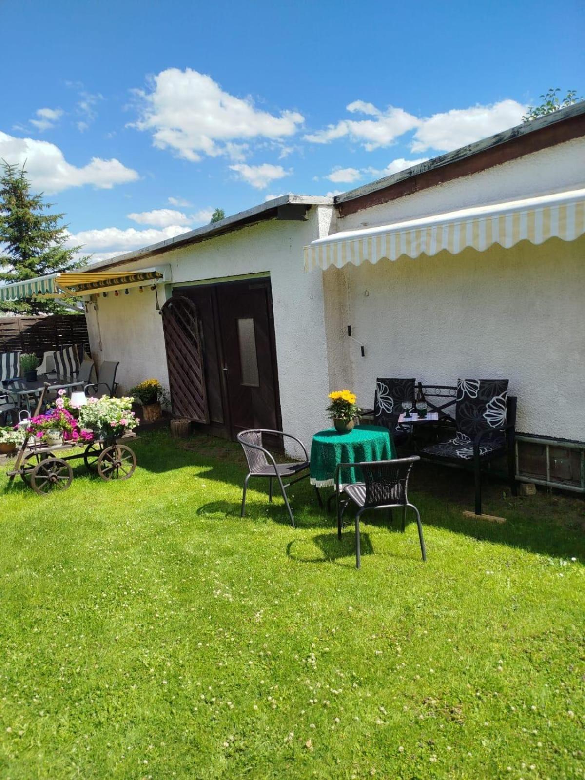 Ferienwohnung Greifenbach, Gartennutzung, Haustiere Willkommen Geyer Exterior foto